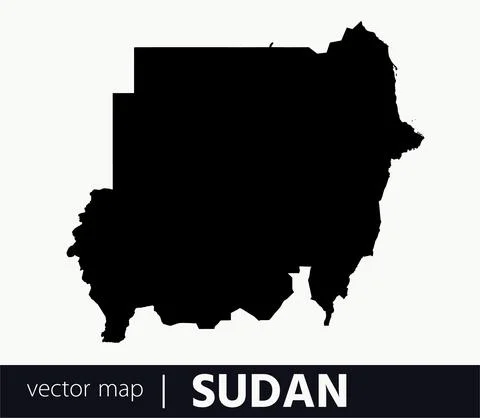Vector Map - Sudan Stock Illustration