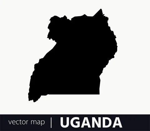 Vector Map - Uganda Stock Illustration