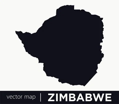 Vector Map - Zimbabwe Stock Illustration