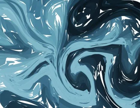 Vector marble texture abstract background. Vector marbling technique. Dye tex Stock Illustration