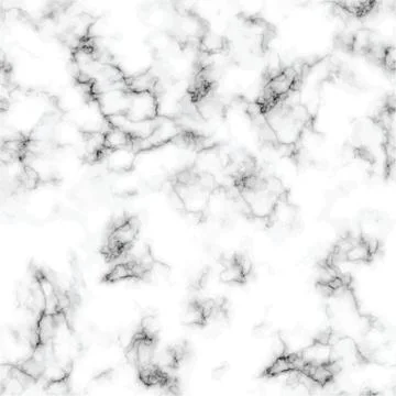 Vector marble texture design seamless pattern, black and white marbling Stock Illustration