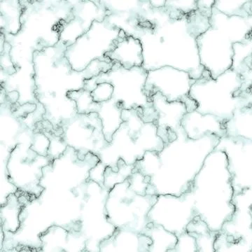 Vector marble texture design seamless pattern, green and white marbling Stock Illustration