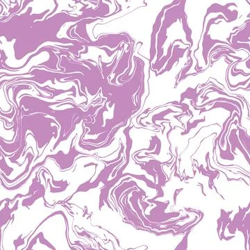 Vector Marble Texture in Light Pink. Ink Marbling Paper Background. Elegant L Illustrazione stock