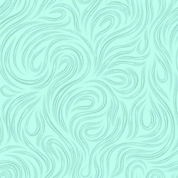 Vector marine seamless texture for decorating fabrics or paper from cut lines Stock Illustration