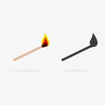 Vector match icon Stock Illustration