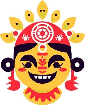 Vector maya civilization flat design Stock Illustration