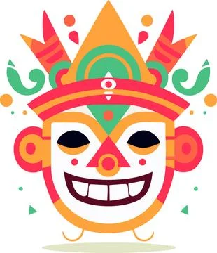 Vector maya civilization flat design Stock Illustration