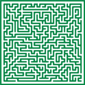 Vector Maze background Stockillustratie