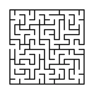 Vector maze / labyrinth. Stock Illustration