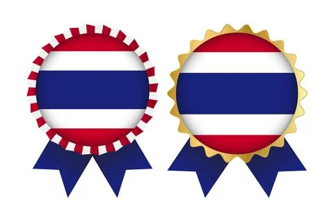Vector Medal Set Designs of Costa Rica Template Stock Illustration