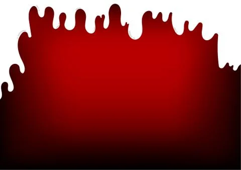 Vector : Melt ice on red background Stock Illustration