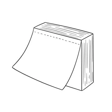 Vector of memo note Stock Illustration