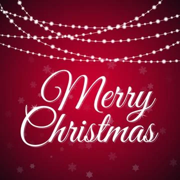 Vector Merry Christmas background Illustrazione stock