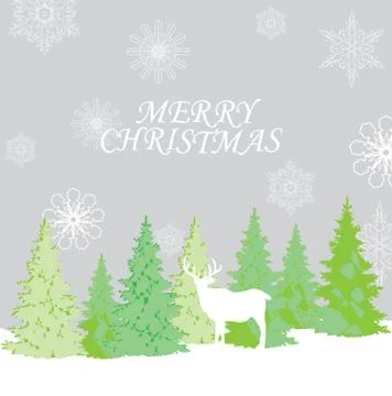 Vector Merry Christmas Illustrazione stock