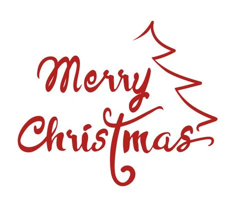 Vector Merry Christmas Stock-Illustration