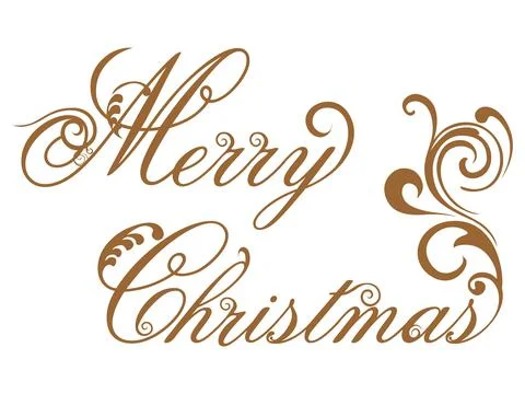 Vector merry christmas Stock Illustration
