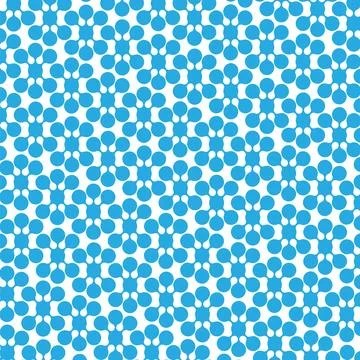 Vector Meta ball Connect Dot Set. Molecule chain. Blue Circle Shapes. Abstrac Illustrazione stock