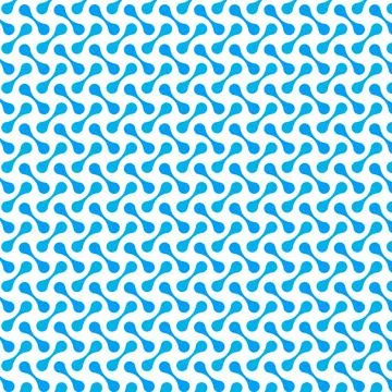 Vector Metaball Connect Dot Set. Molecule chain. Circle Shapes. Abstract Geom Stock Illustration