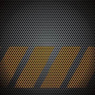 Vector metal grid Stock Illustration