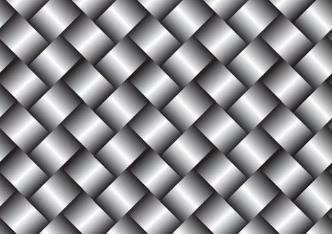 Vector : Metal weave surface texture background Stock Illustration