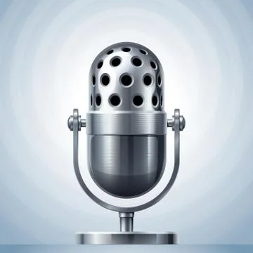 Vector microphone Stock-Illustration