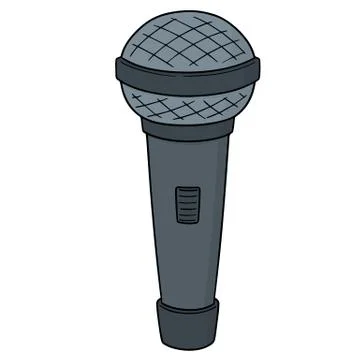 Vector of microphone Stock Illustration