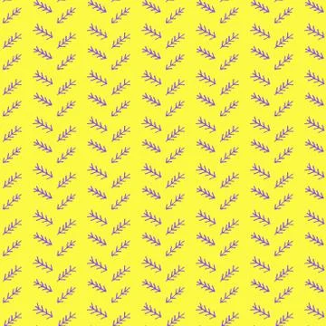 Vector mimicking folk herringbone stitching repeat seamless pattern. Purple hand Stock Illustration