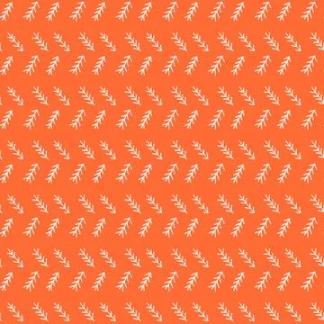 Vector mimicking folk herringbone stitching repeat seamless pattern. White hand Stock Illustration