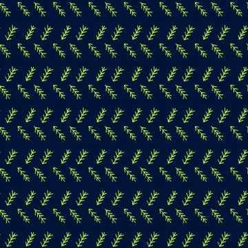 Vector mimicking folk herringbone stitching repeat seamless pattern. Light green Stock Illustration