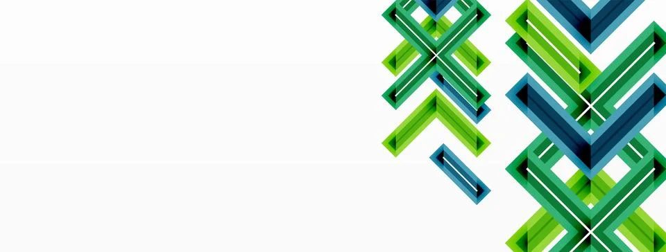 Vector minimalist geometric abstract background design Stock Illustration