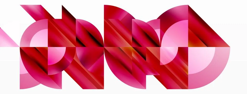 Vector minimalist geometric abstract background design Stock Illustration