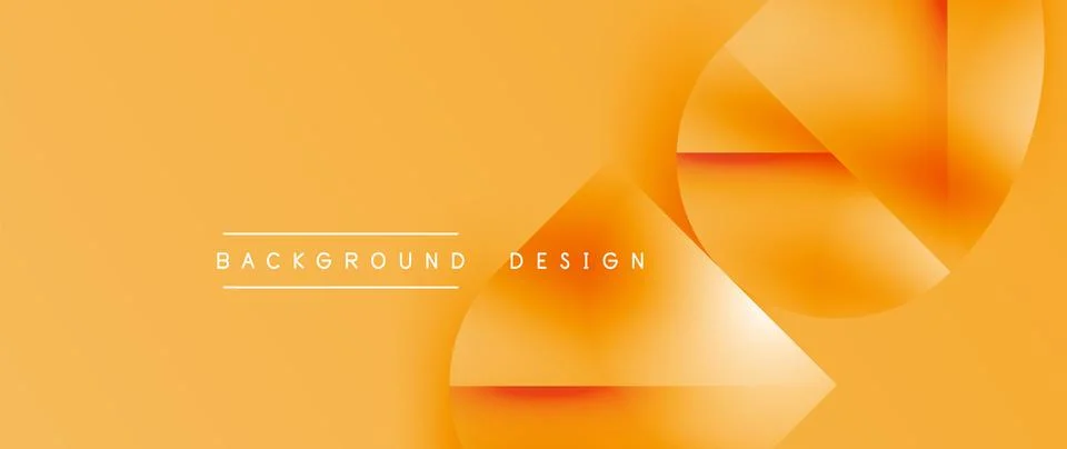 Vector minimalist geometric abstract background design Illustrazione stock