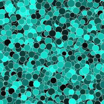 Vector minimalist pattern with chaotic scattered shapes, spots イラスト素材