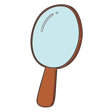 Vector of mirror Stock Illustration