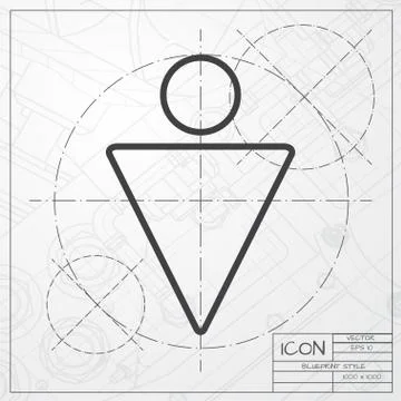 Vector mman icon Stock Illustration