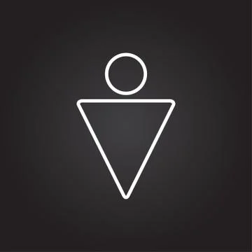 Vector mman icon Stock Illustration