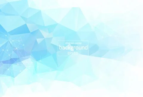 Vector of modern abstract polygonal background Stock Illustration