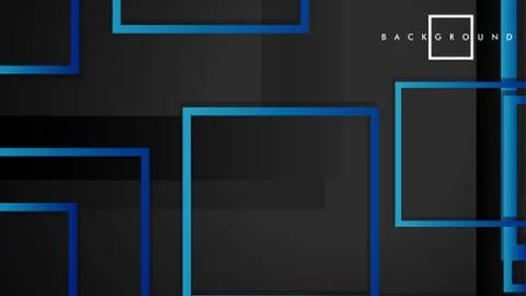 Vector Modern Abstract Squares Backgrounds . with a black green gradient. eps Ilustración de archivo