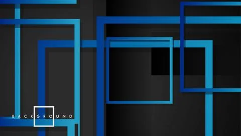 Vector Modern Abstract Squares Backgrounds . with a black green gradient. eps Illustrazione stock