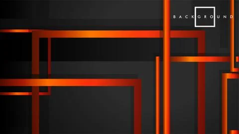 Vector Modern Abstract Squares Backgrounds . with a black orange gradient. ep Stock Illustration