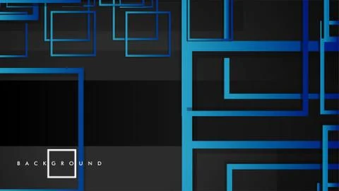 Vector Modern Abstract Squares Backgrounds . with a black green gradient. eps Ilustración de archivo
