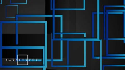 Vector Modern Abstract Squares Backgrounds . with a black green gradient. eps Ilustración de archivo