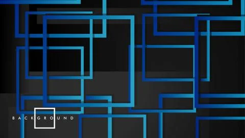 Vector Modern Abstract Squares Backgrounds . with a black green gradient. eps Ilustración de archivo