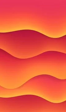 Vector modern abstract vertical gradient fluid background. Stock Illustration