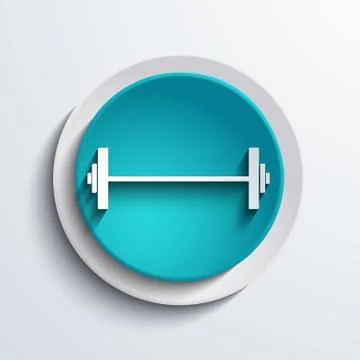 Vector modern blue circle icon. Web element イラスト素材