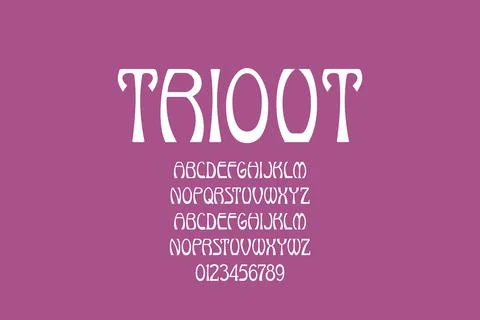 Vector of modern comical font and alphabet. Illustrazione stock