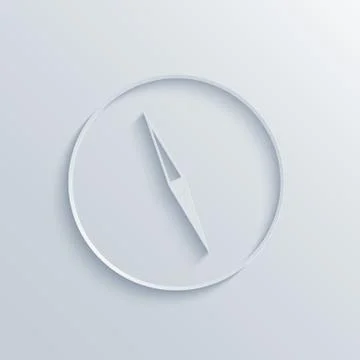 Vector modern compass background. Stock Illustration