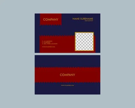 Vector modern creative and clean business card template Stockillustratie