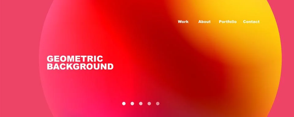 Vector modern creative geometric background Illustrazione stock