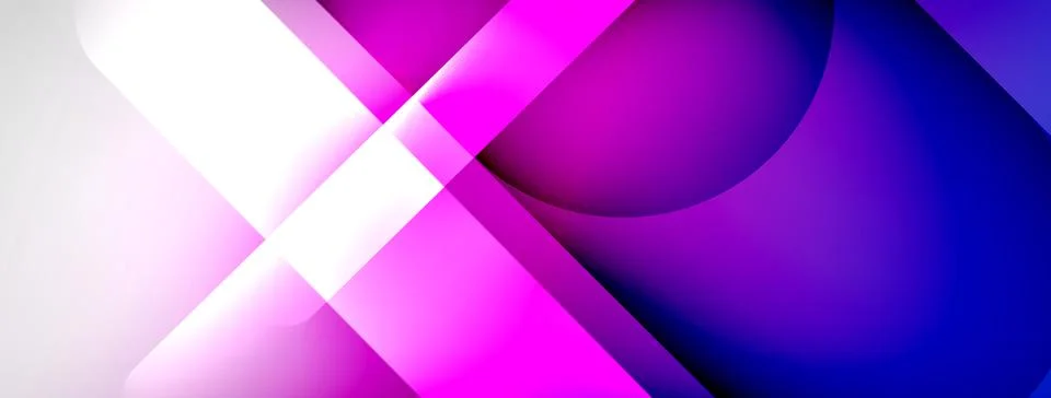 Vector modern creative geometric background Illustrazione stock